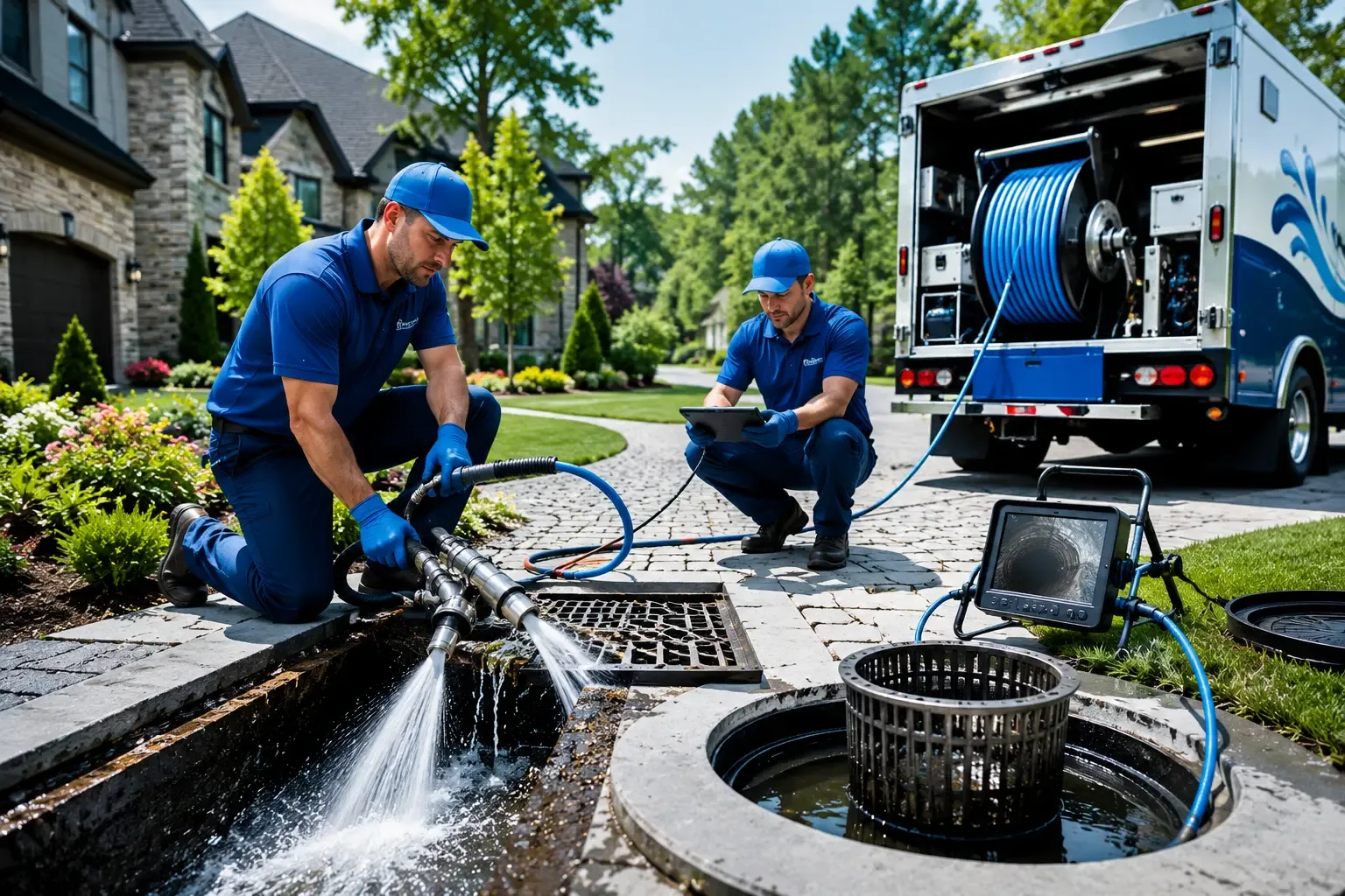 Local outdoor drain cleaning professionals in Camden, WV